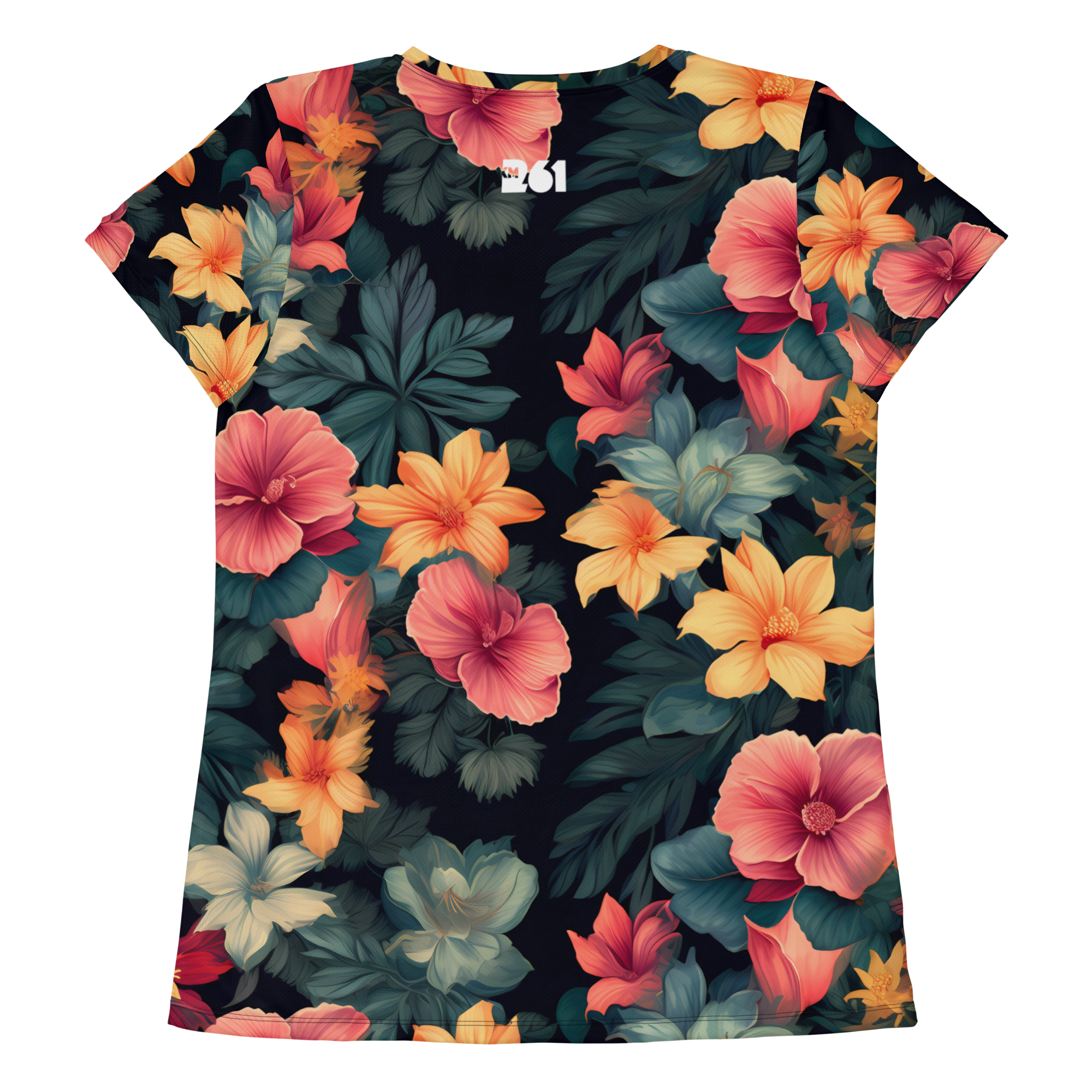 Camiseta técnica Flores - Imagen 3