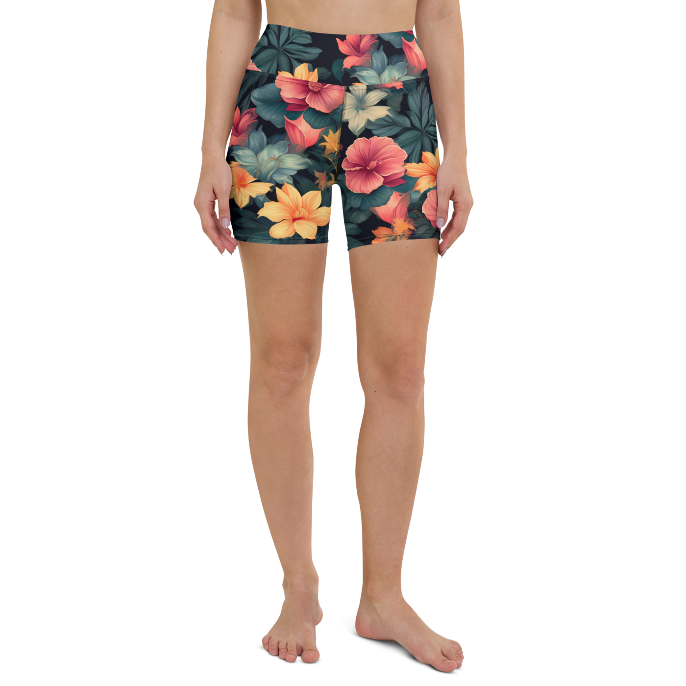 Leggings cortos Flores