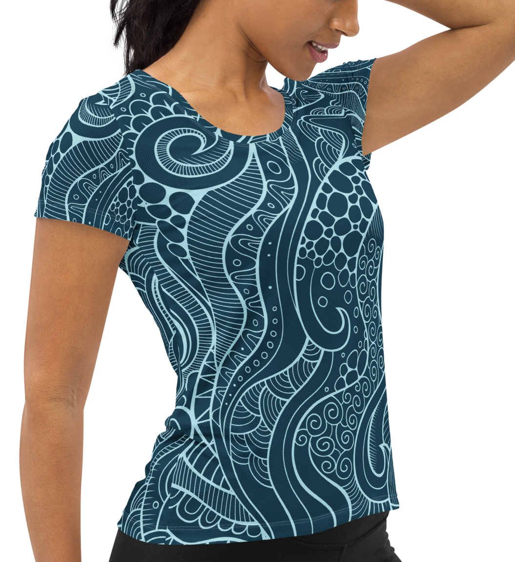Camiseta técnica Mar de fondo