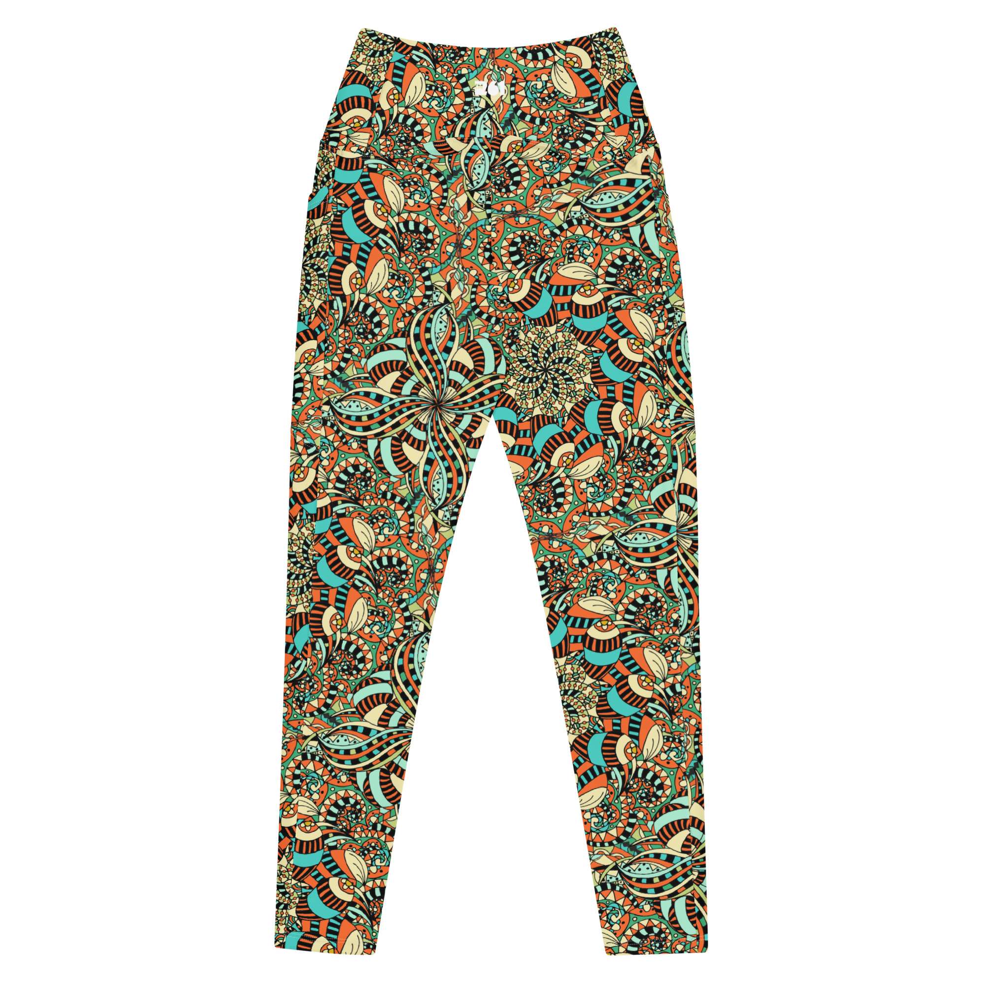 Leggings largos con bolsillos Psicodelia - Imagen 3