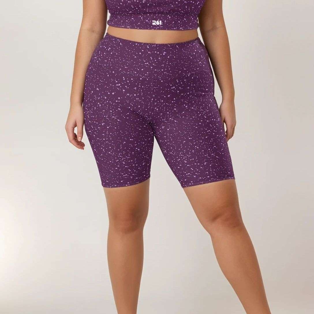 Leggings de corte ciclista Noche estrellada
