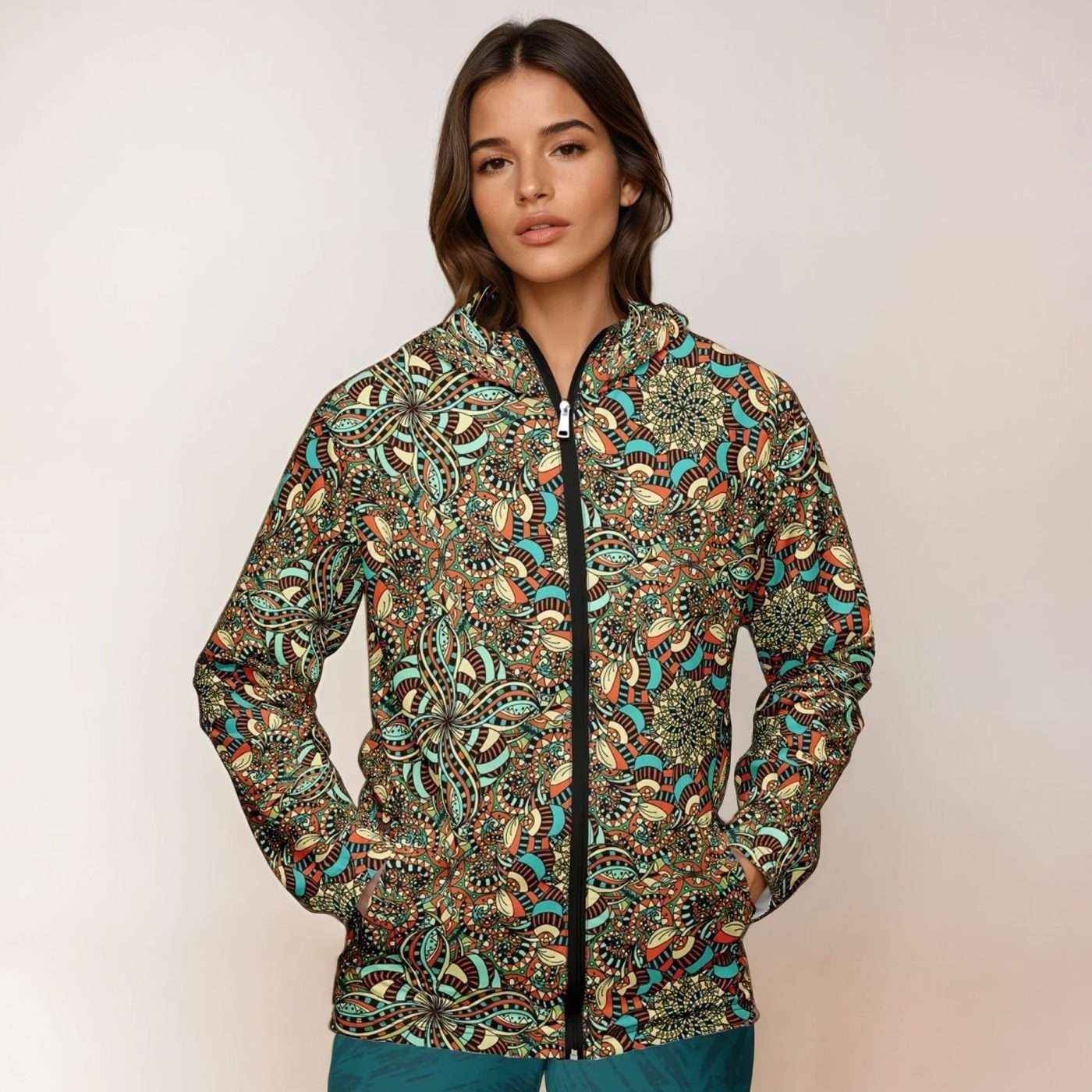 Cortavientos unisex Psicodelia