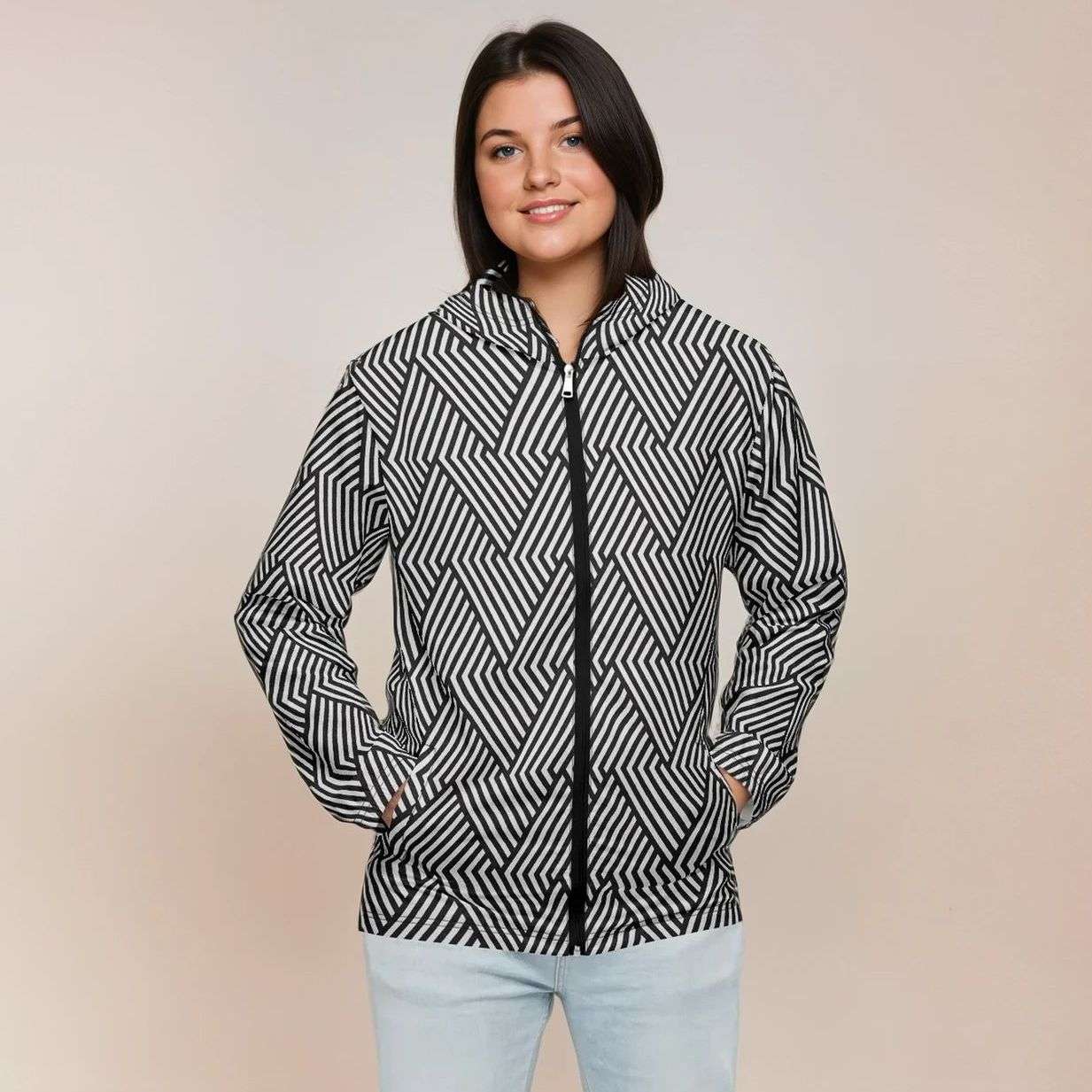 Cortavientos unisex Trama